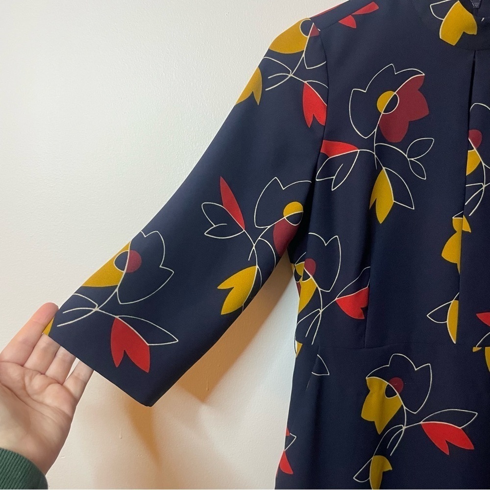 Hobbs Lyla Floral Print Dress - Picture 5 of 8